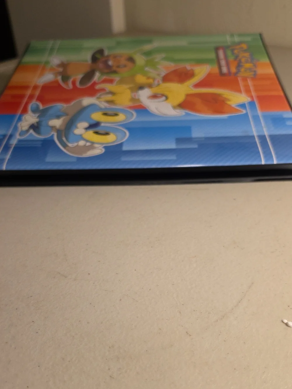 Pokémon Trading Card Game Binder Blue & Green